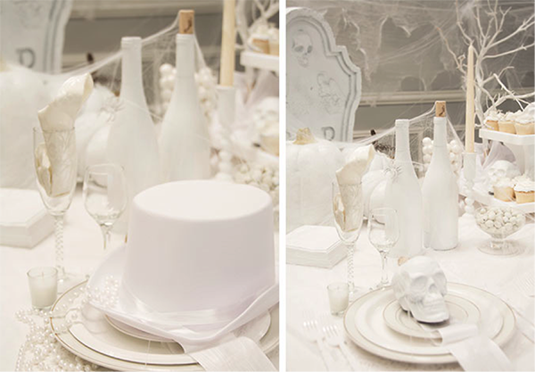 Ghostly White Halloween Party