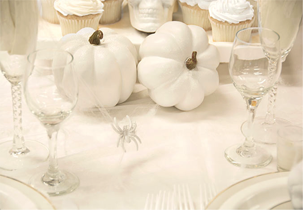 Ghostly White Halloween Party