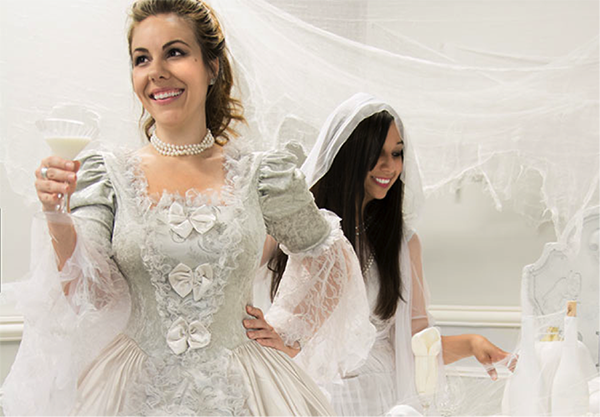 Ghostly White Halloween Party